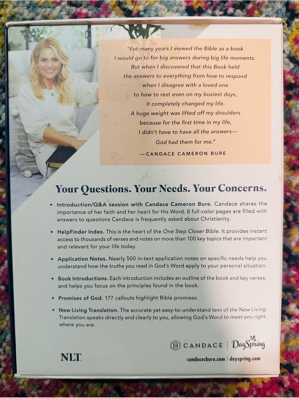 One Step Closer Bible - Candace Cameron Bure Day Spring NEW limited edition - Picture 4 of 4